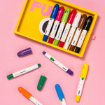 Magic Glass Crayons – 12 colors