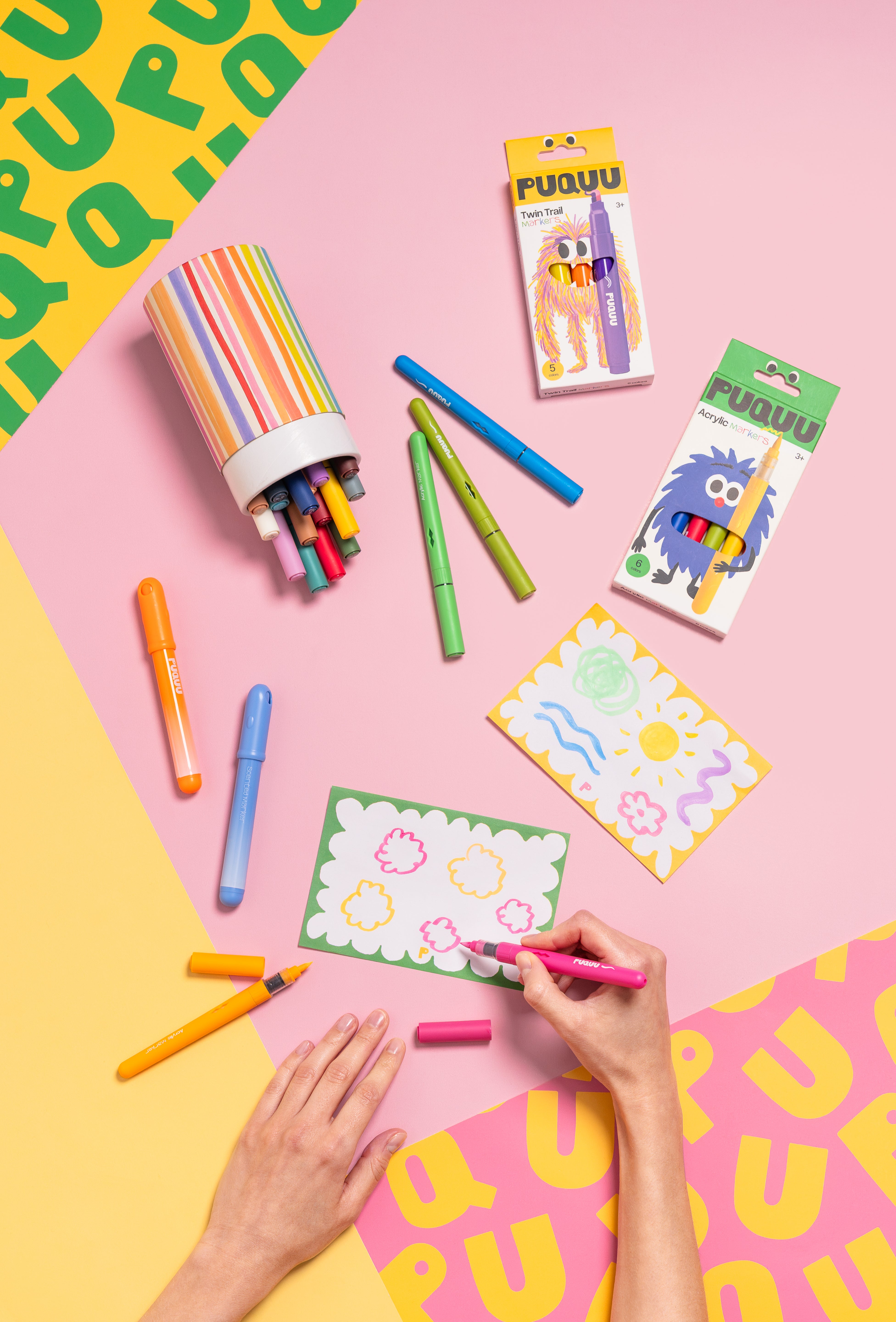 Acrylic Markers – 24 colors