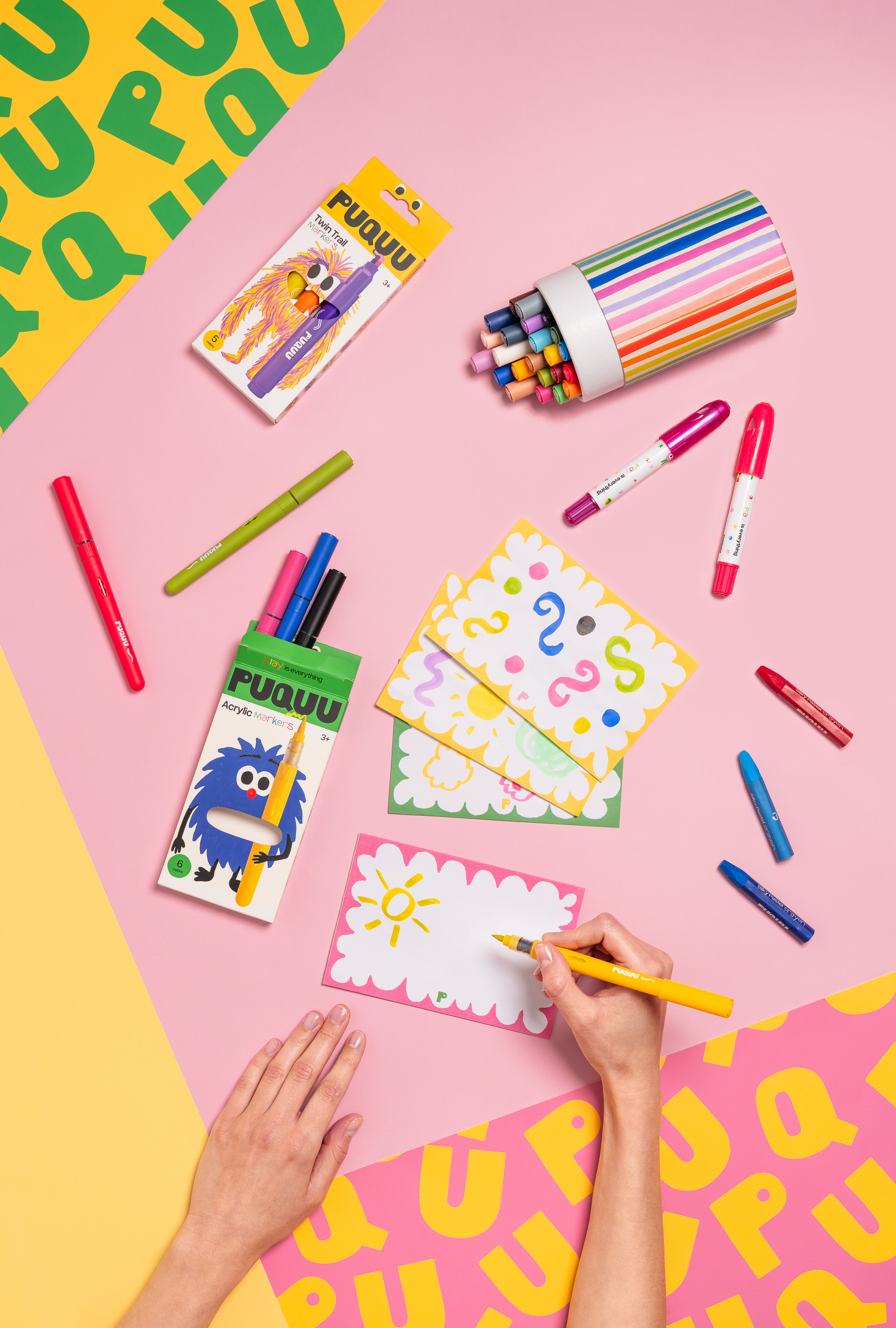 Acrylic Markers – 24 colors