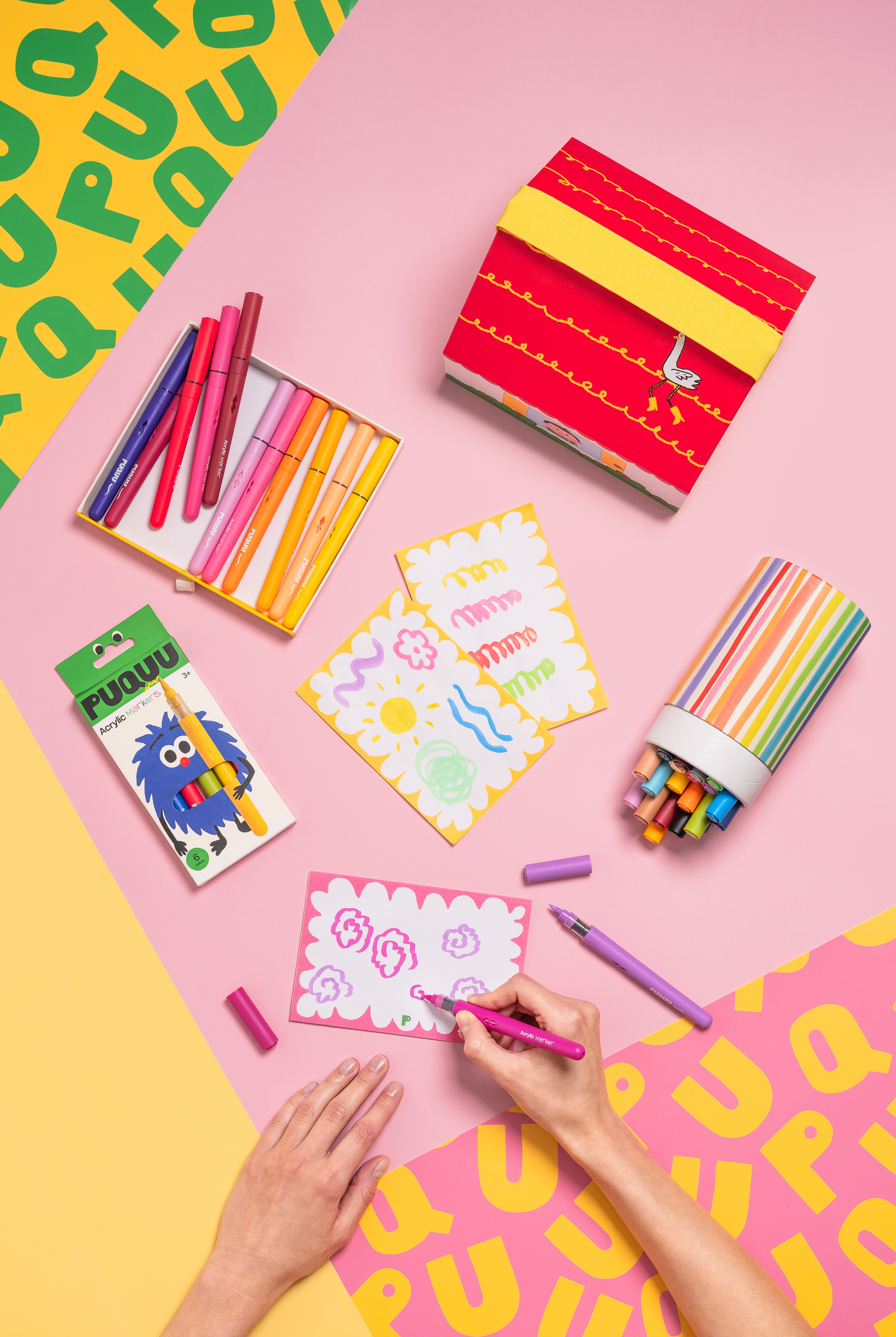 Acrylic Markers – 39 colors