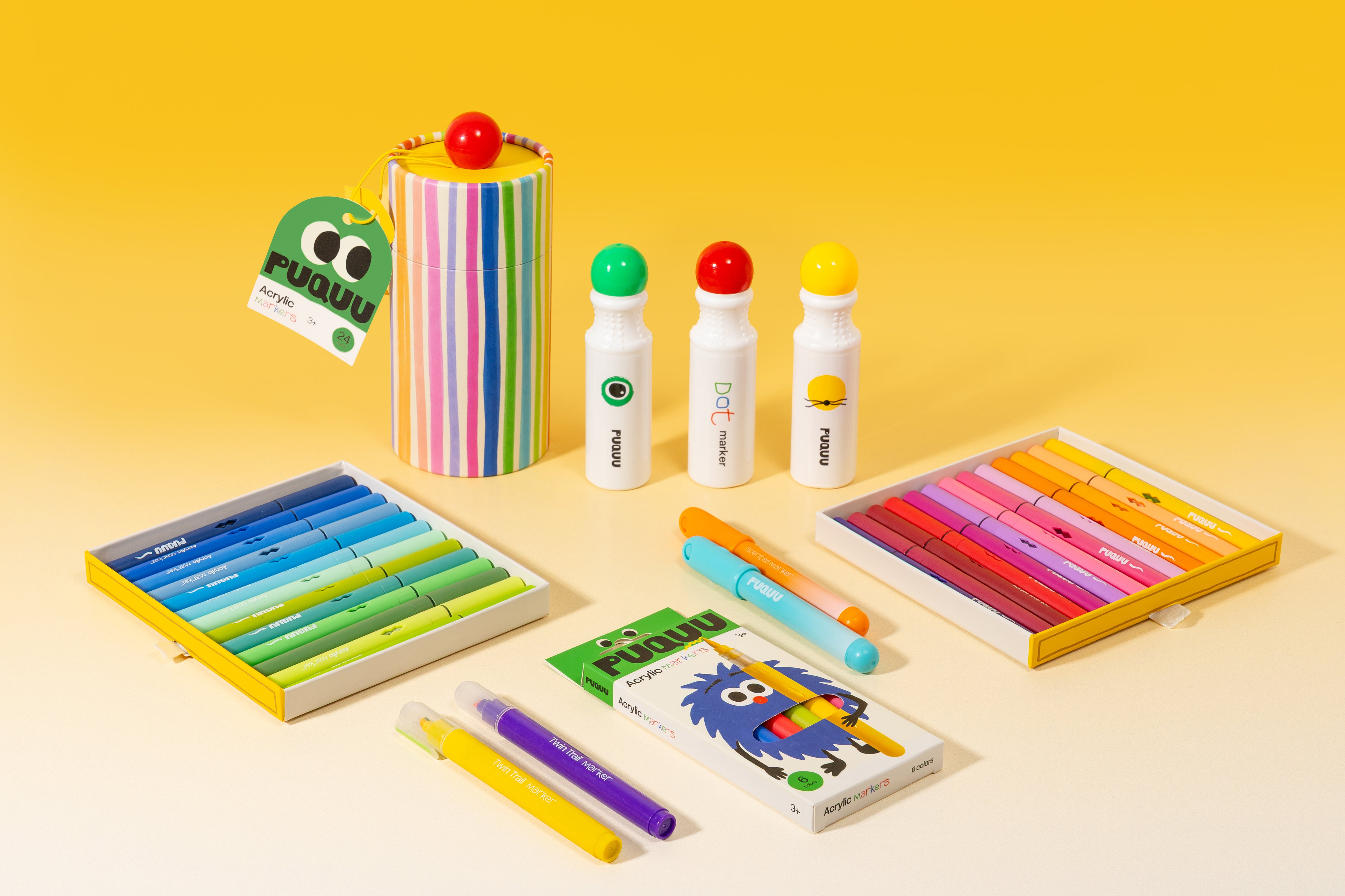 Acrylic Markers – 39 colors