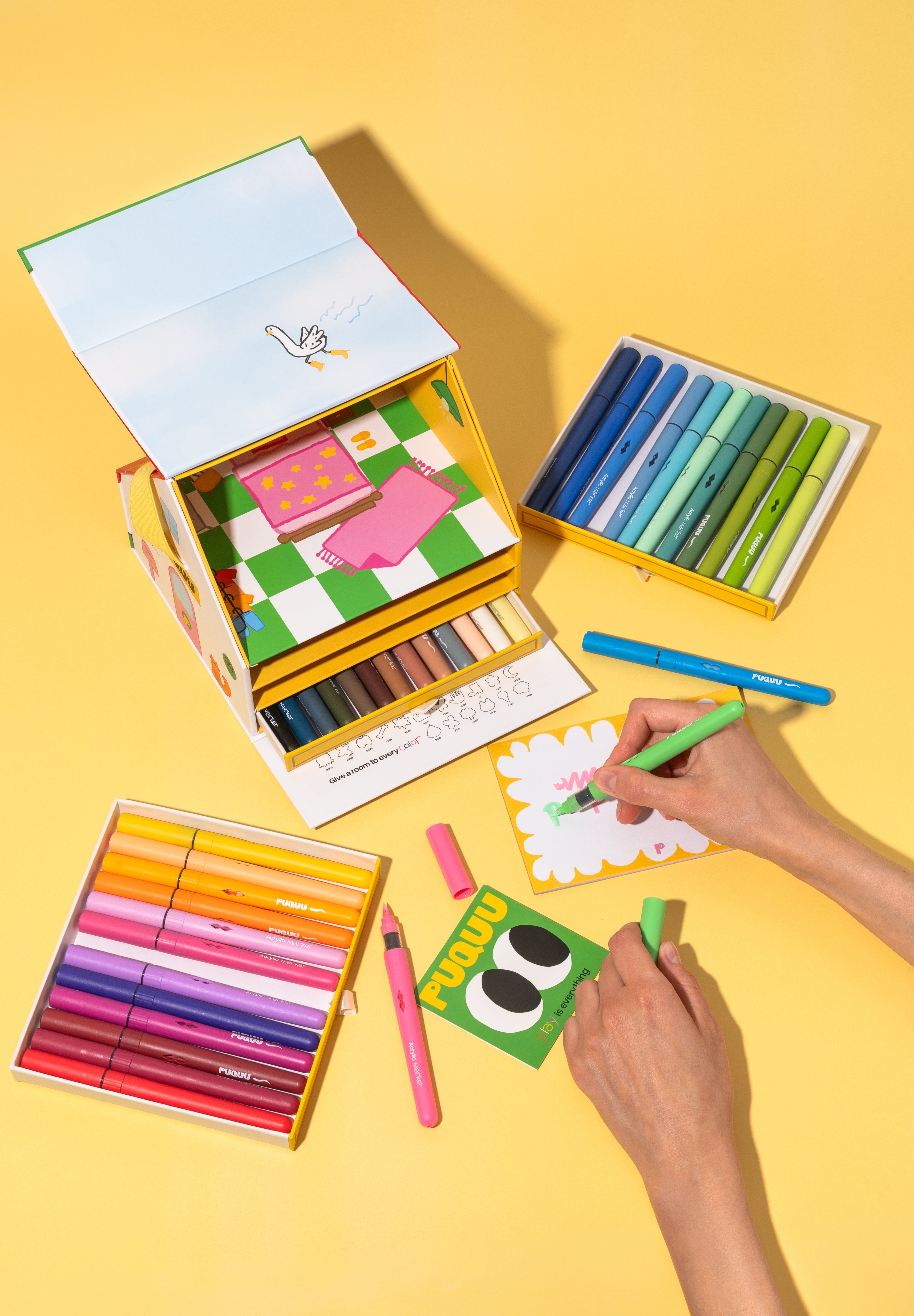 Acrylic Markers – 39 colors
