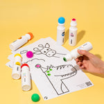 Dot Markers - 6 colors