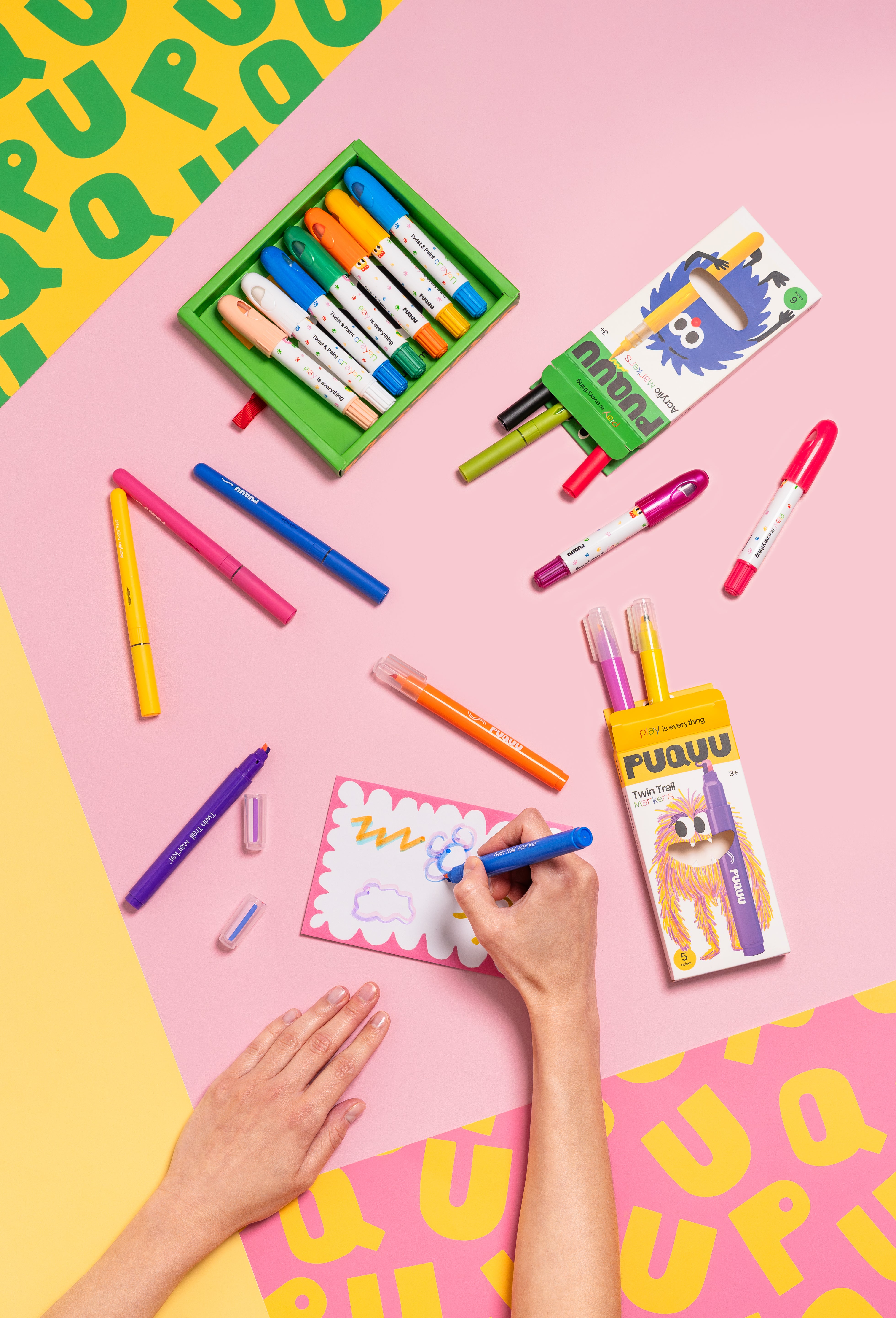 Twist & Paint Crayons – 16 colors