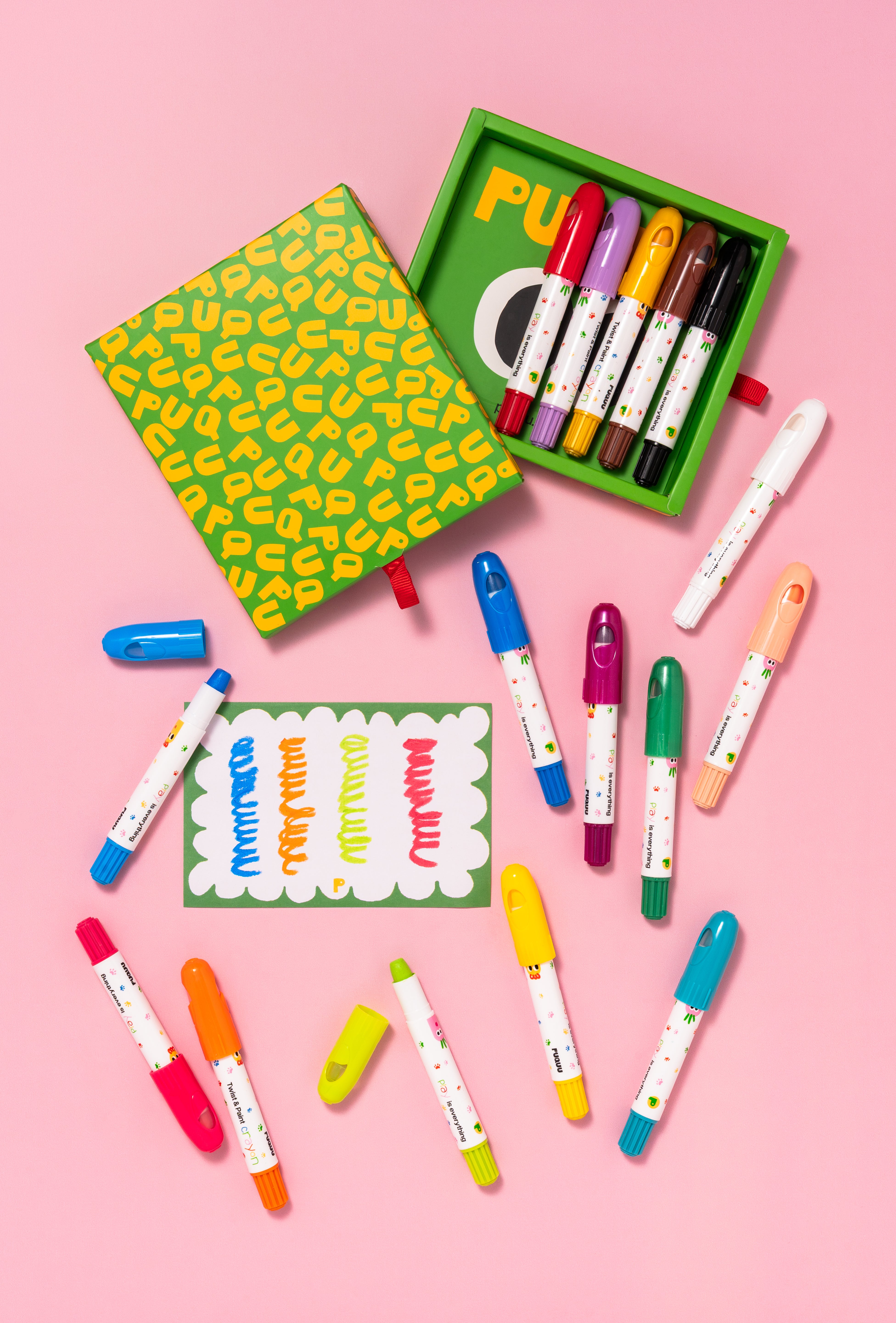 Twist & Paint Crayons – 16 colors