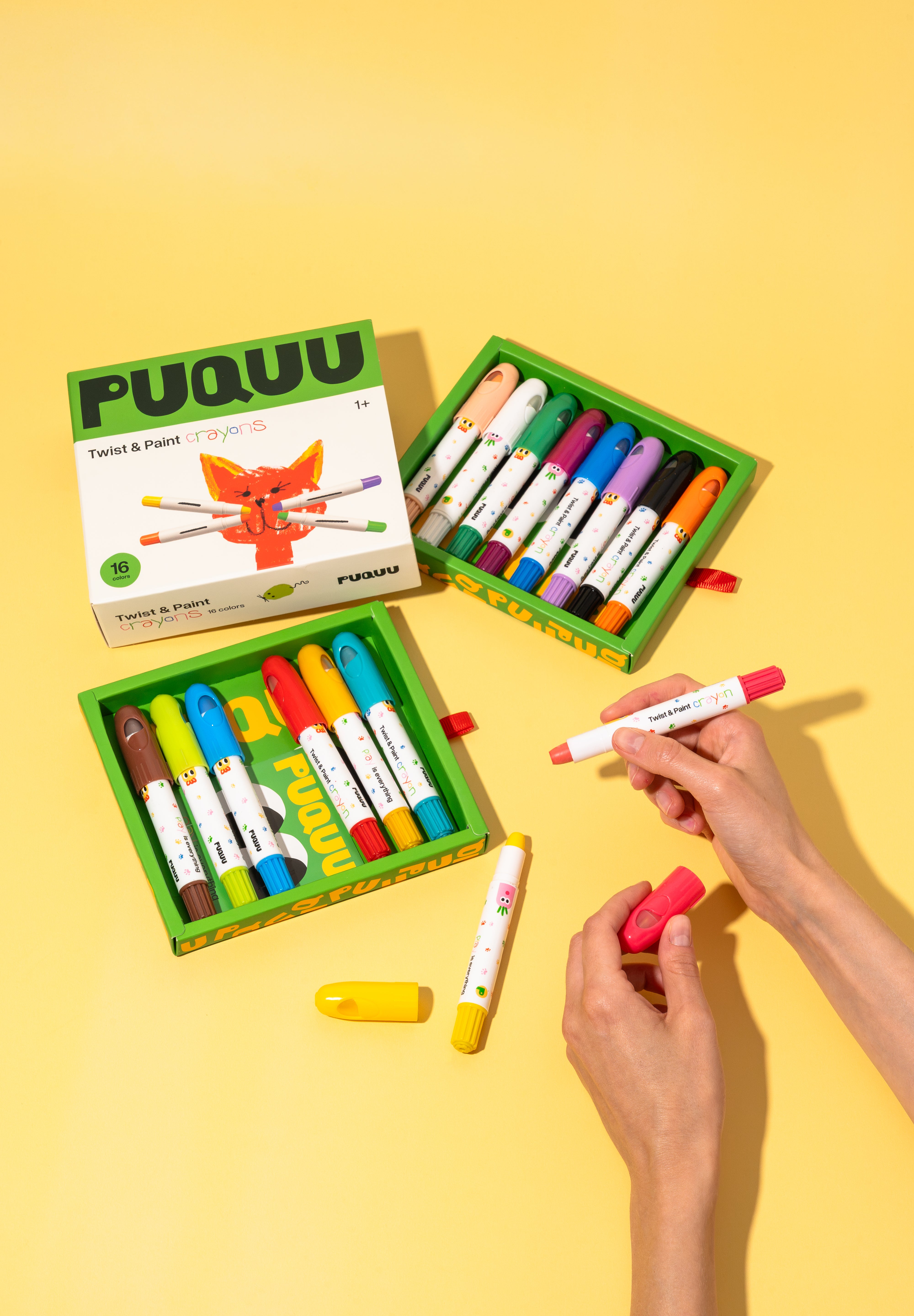 Twist & Paint Crayons – 16 colors