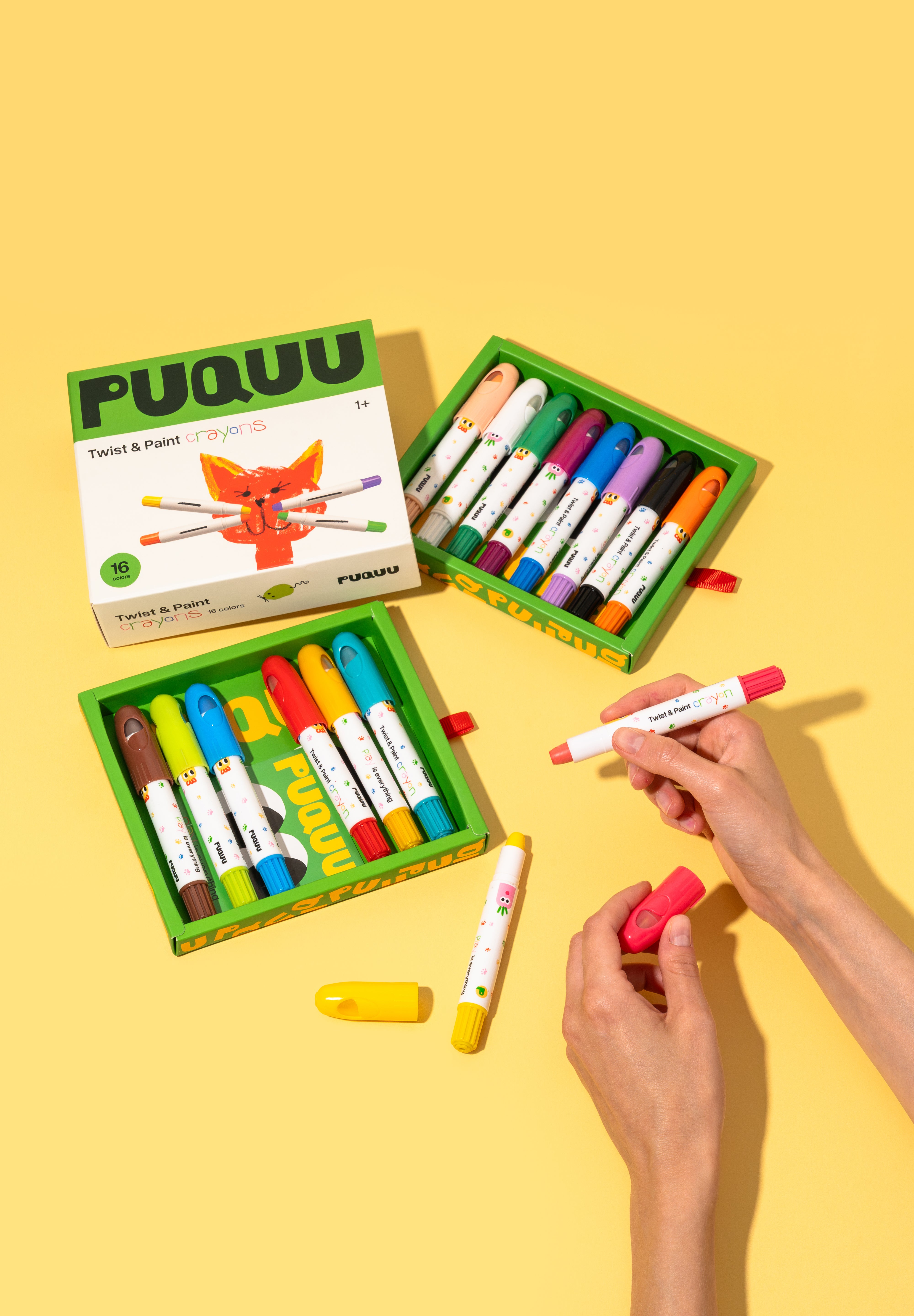 Twist & Paint Crayons – 16 colors