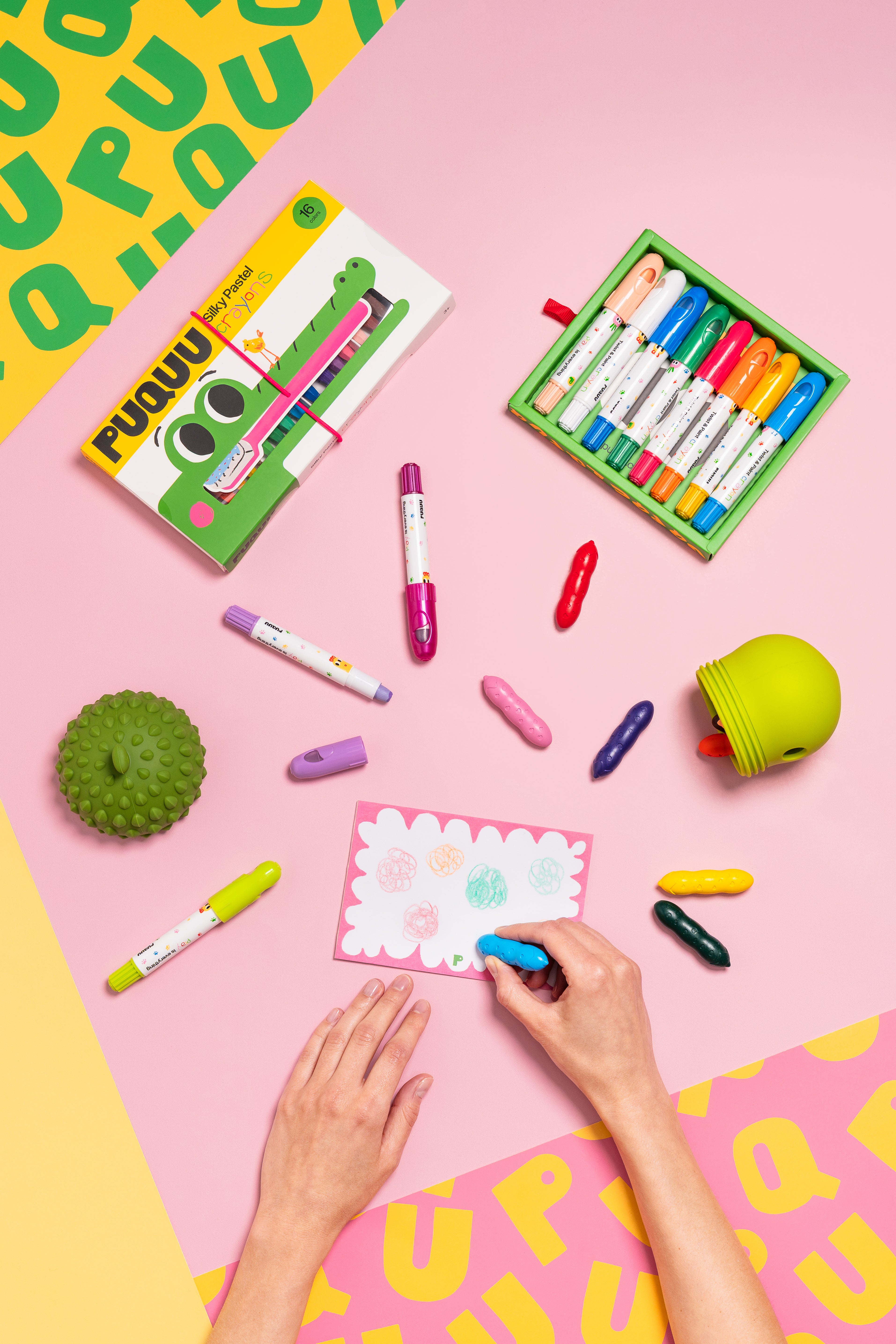 Twist & Paint Crayons – 16 colors