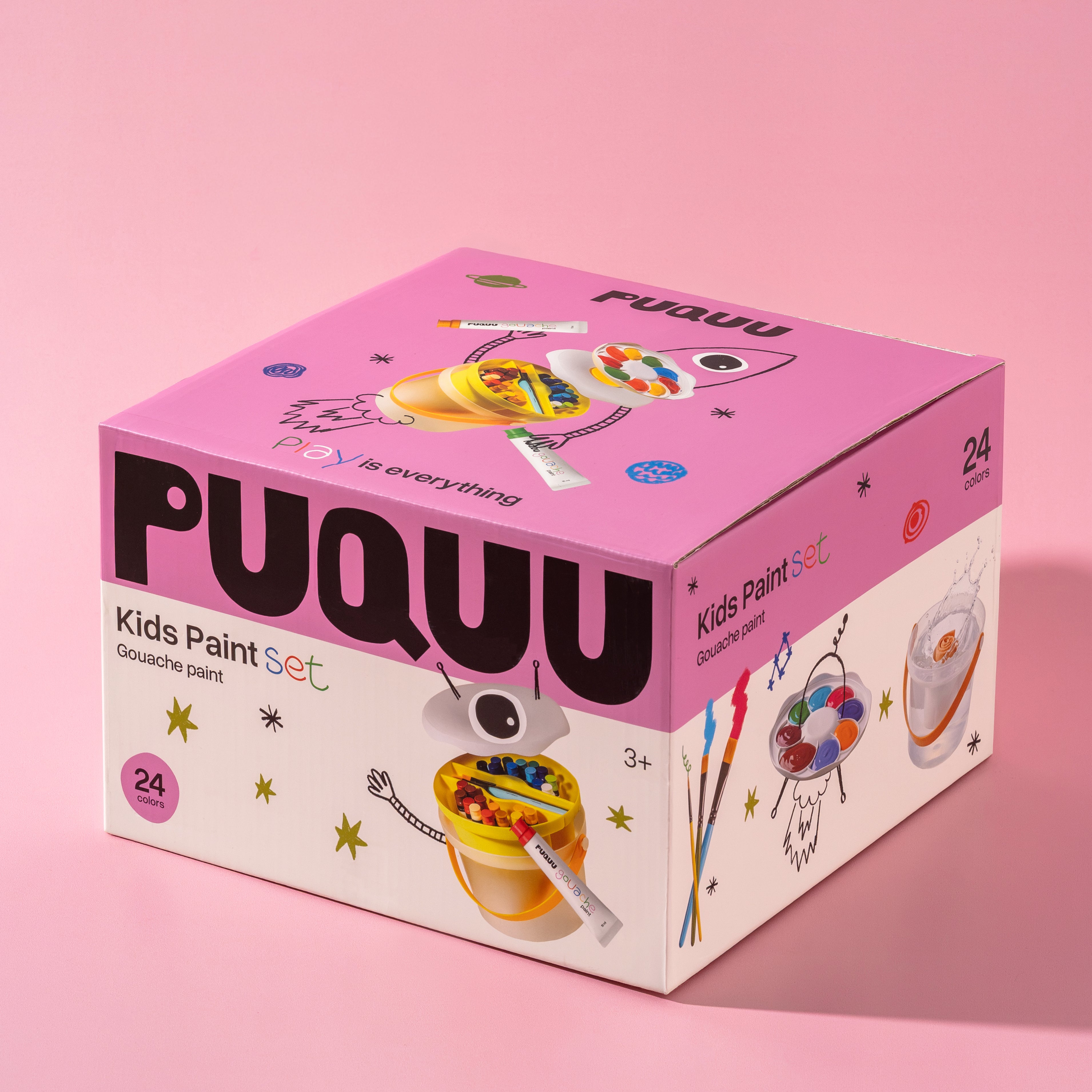 Gouache Paint Set – 24 colors
