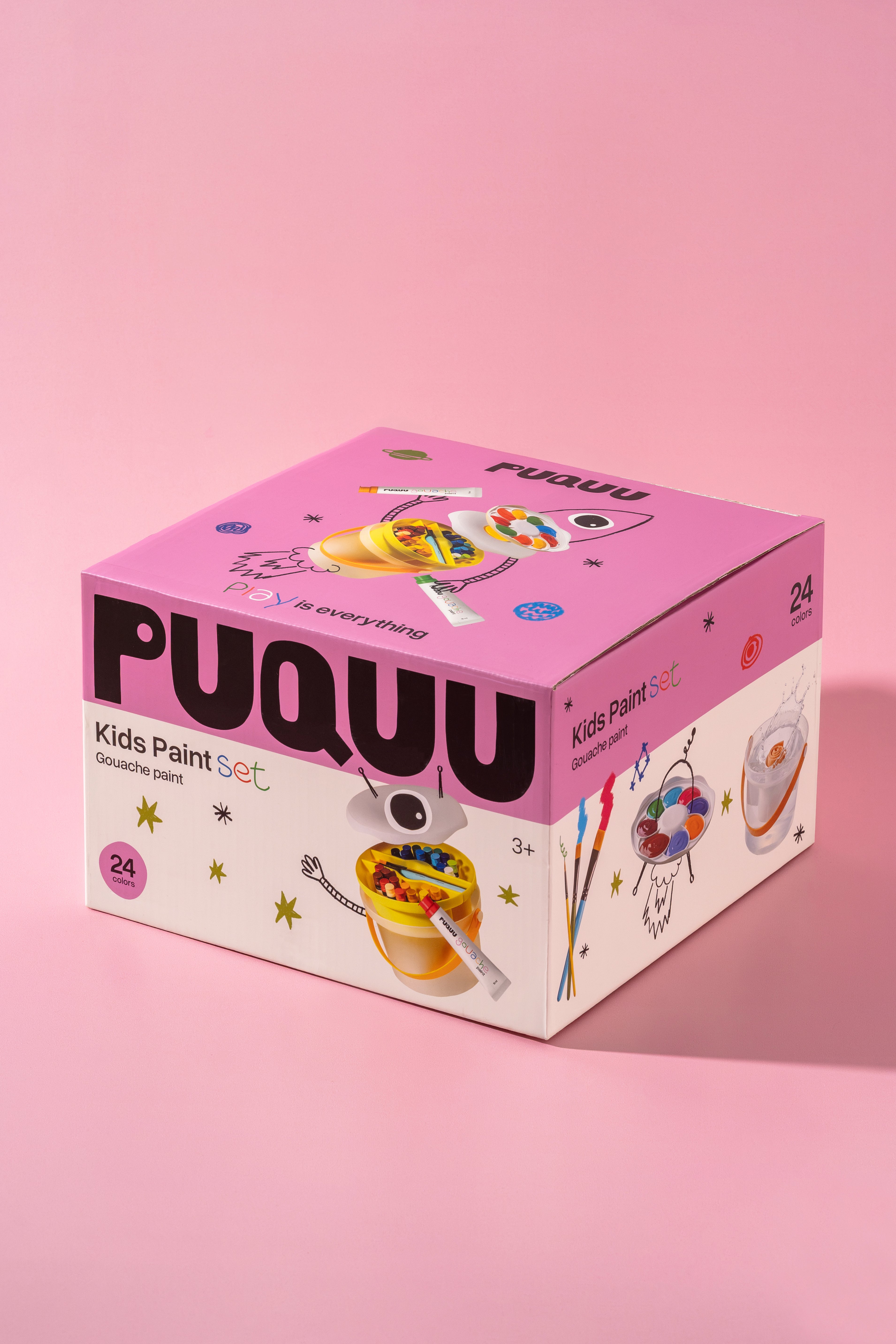 Gouache Paint Set – 24 colors