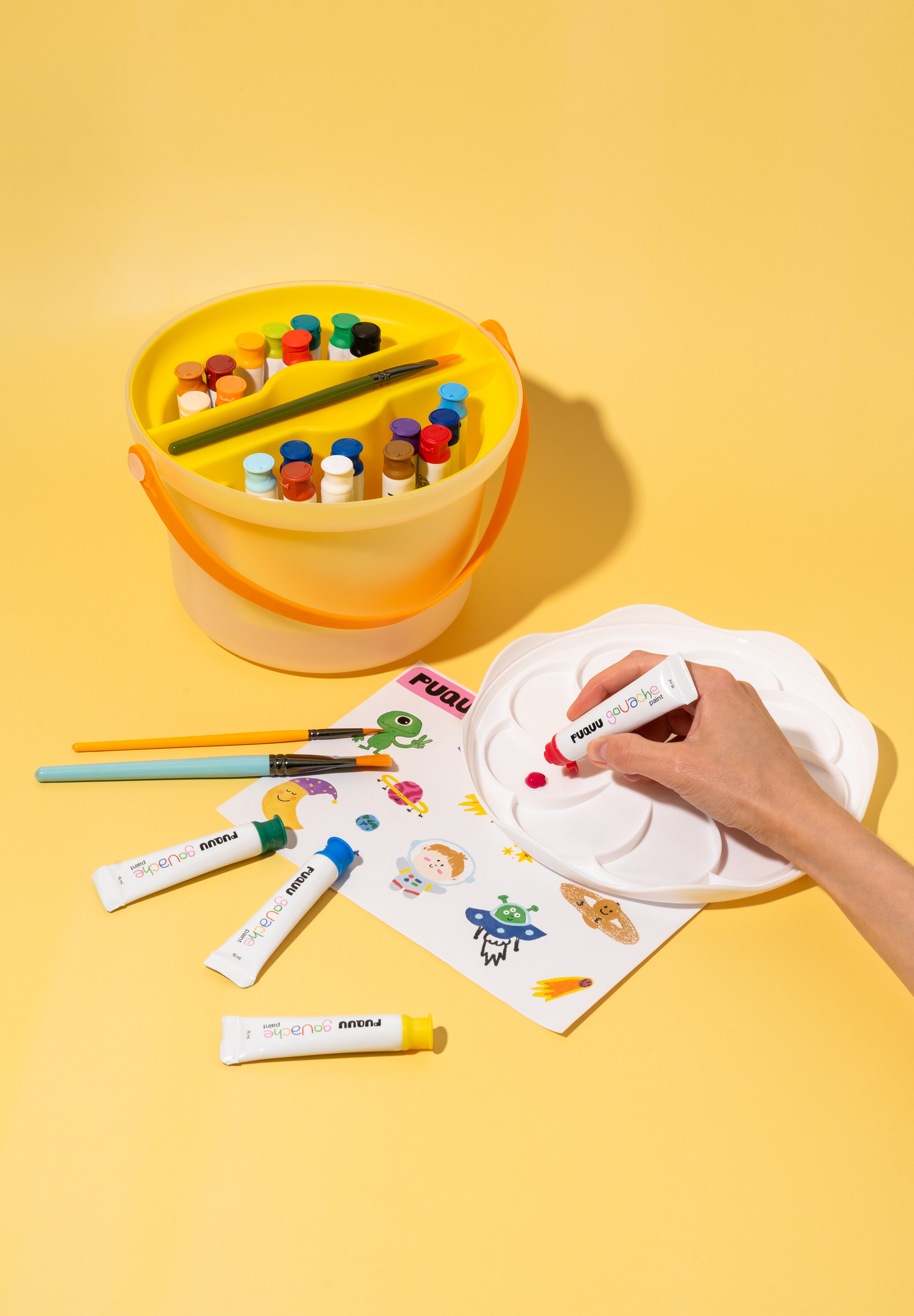 Gouache Paint Set – 24 colors