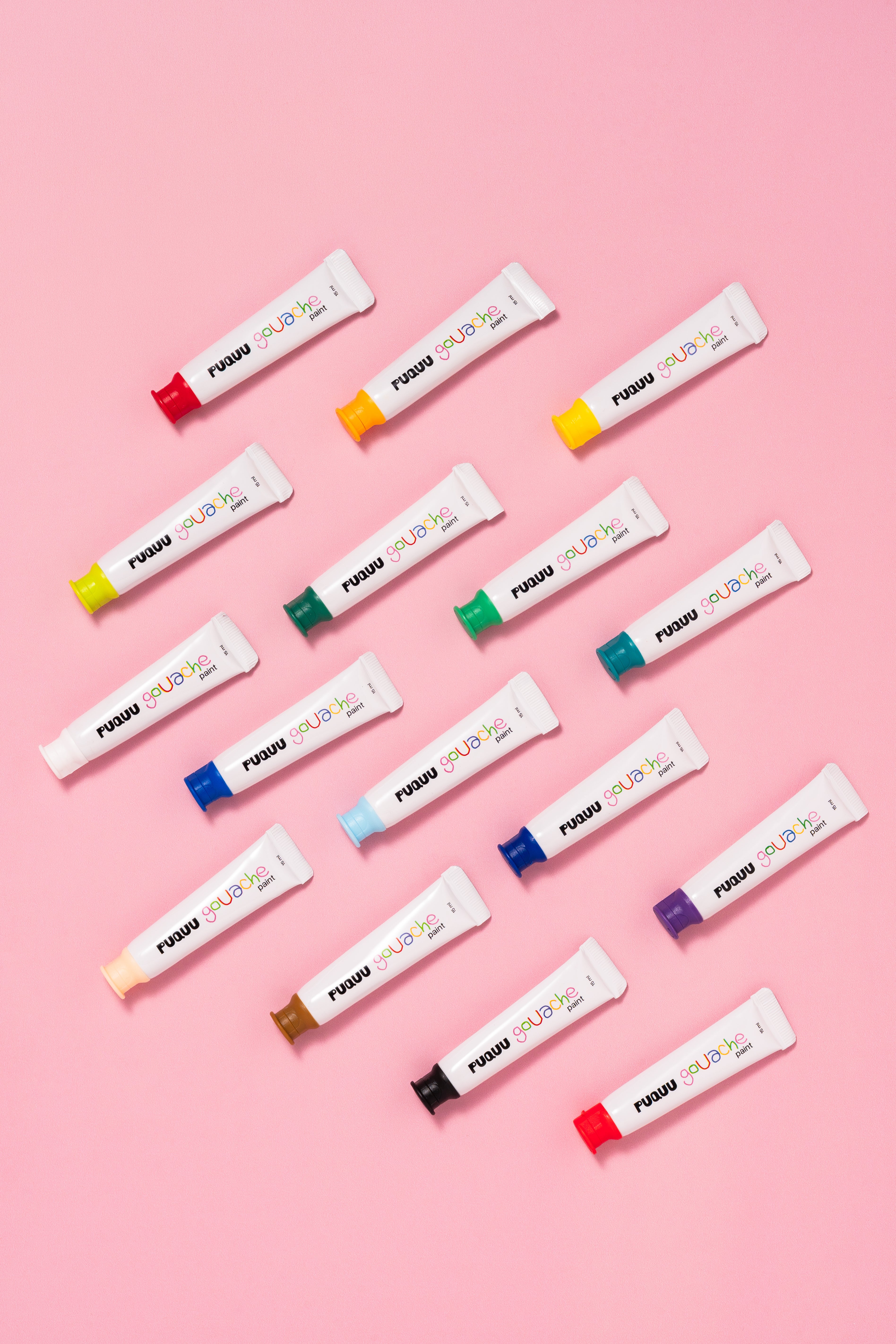Gouache Paint Expansion Set – 16 colors