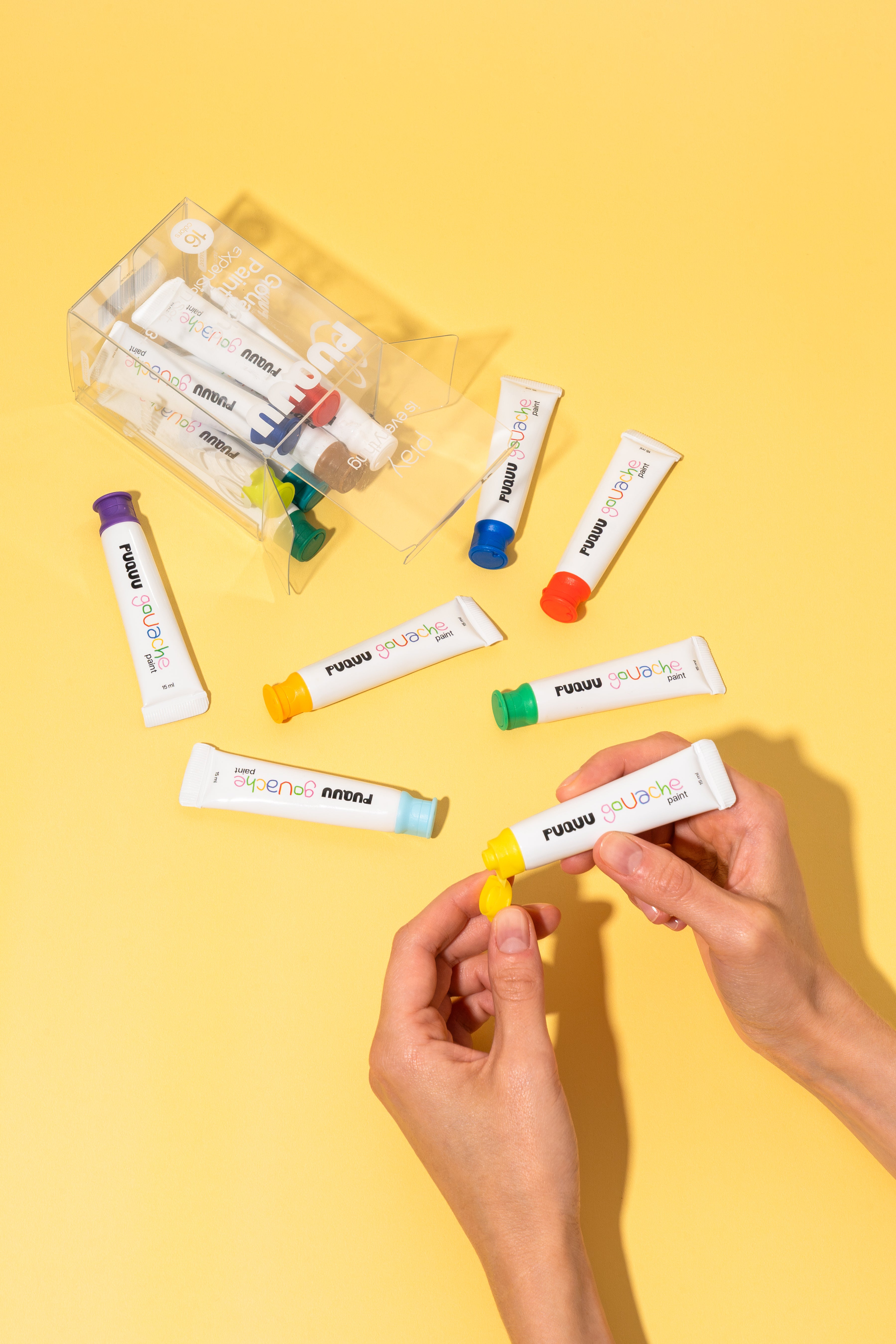 Gouache Paint Expansion Set – 16 colors