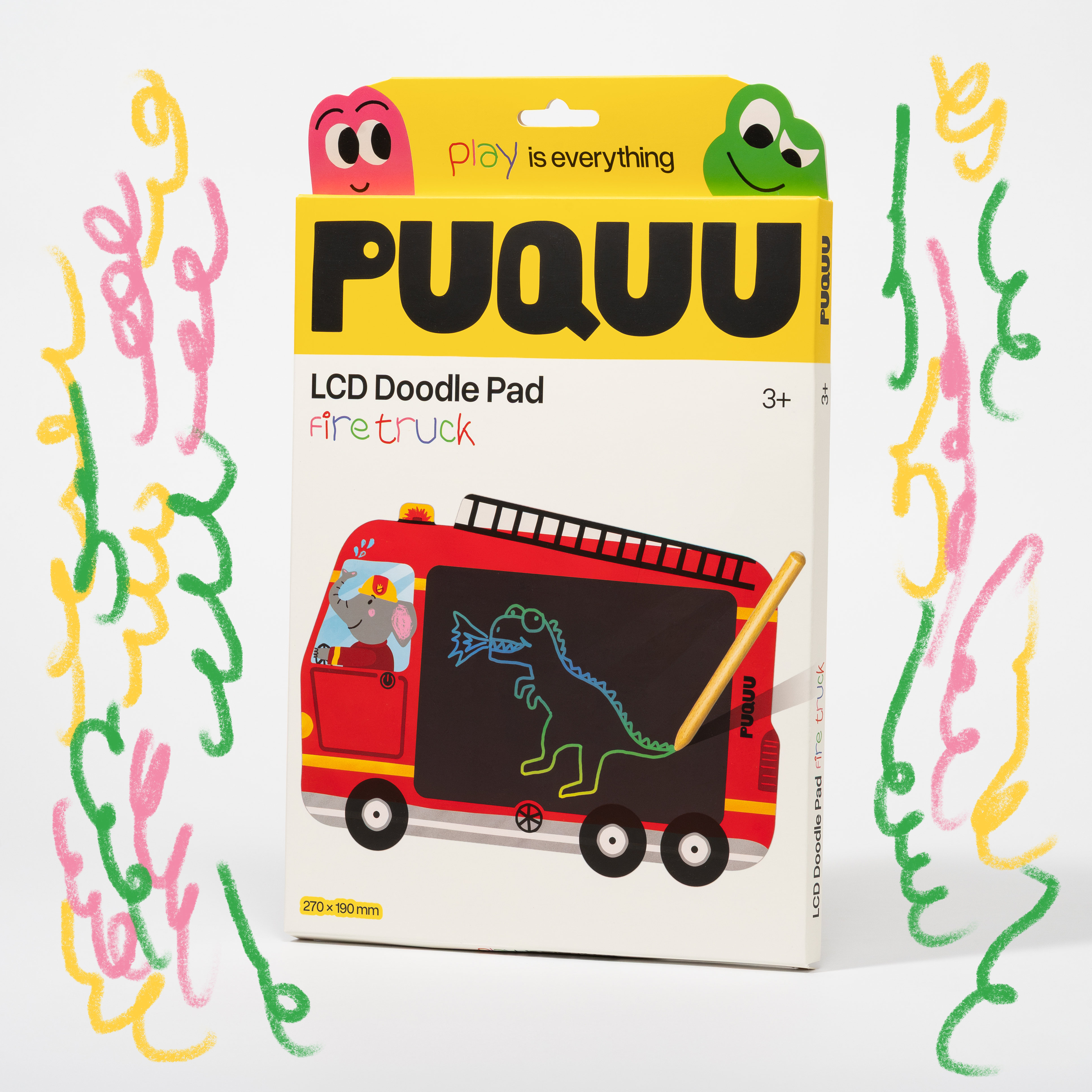 LCD Doodle Pad – Fire Truck