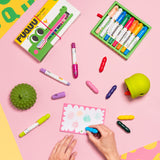 Silky Pastel Crayons – 16 colors
