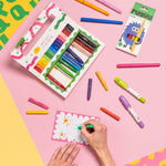 Silky Pastel Crayons – 16 colors