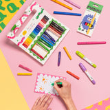 Silky Pastel Crayons – 16 colors