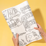 Bazgrolka. Stick & Draw Roll by Piotr Karski – Animals