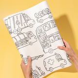 Bazgrolka. Stick & Draw Roll by Piotr Karski – Animals