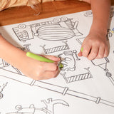 Bazgrolka. Stick & Draw Roll by Piotr Karski – Animals