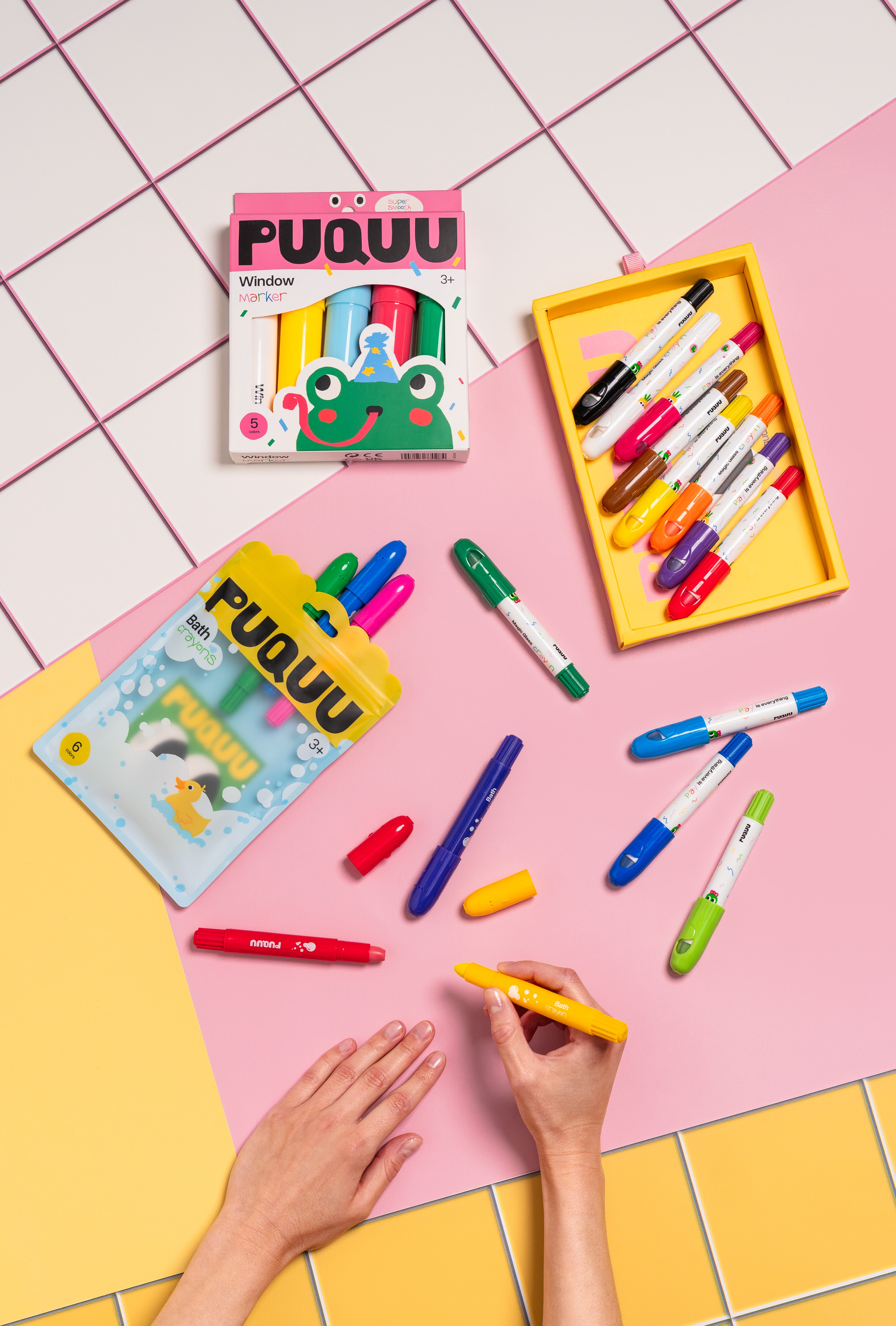 Bath Crayons – 6 colors