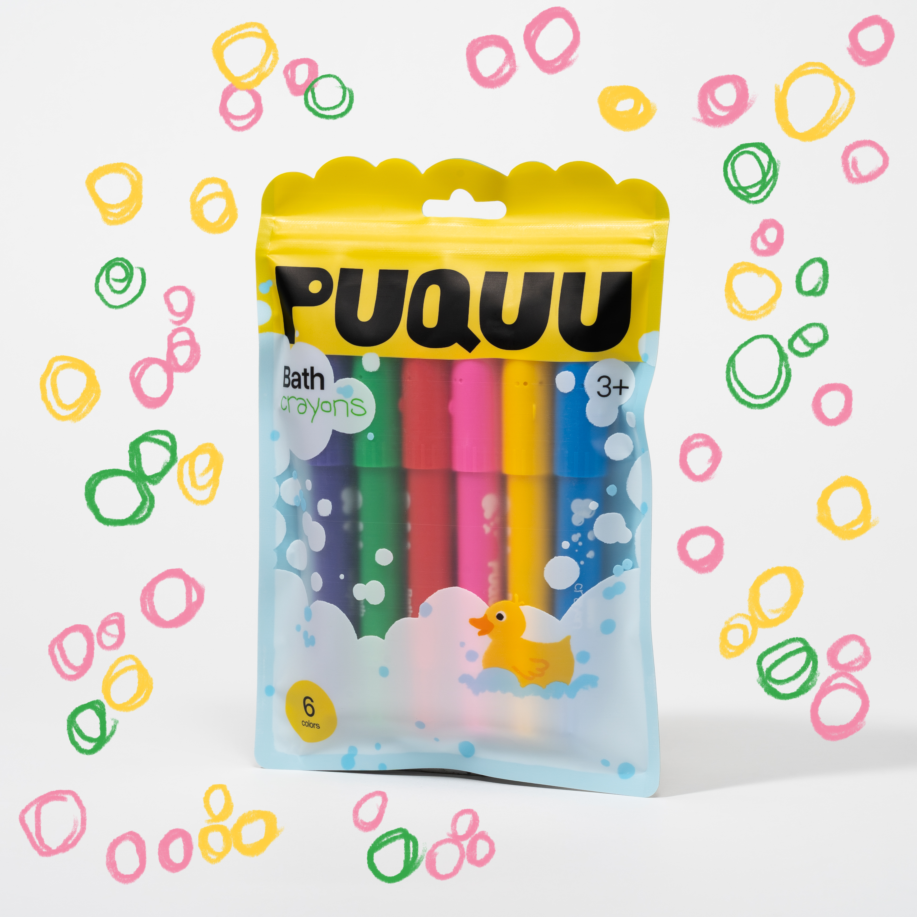 Bath Crayons – 6 colors
