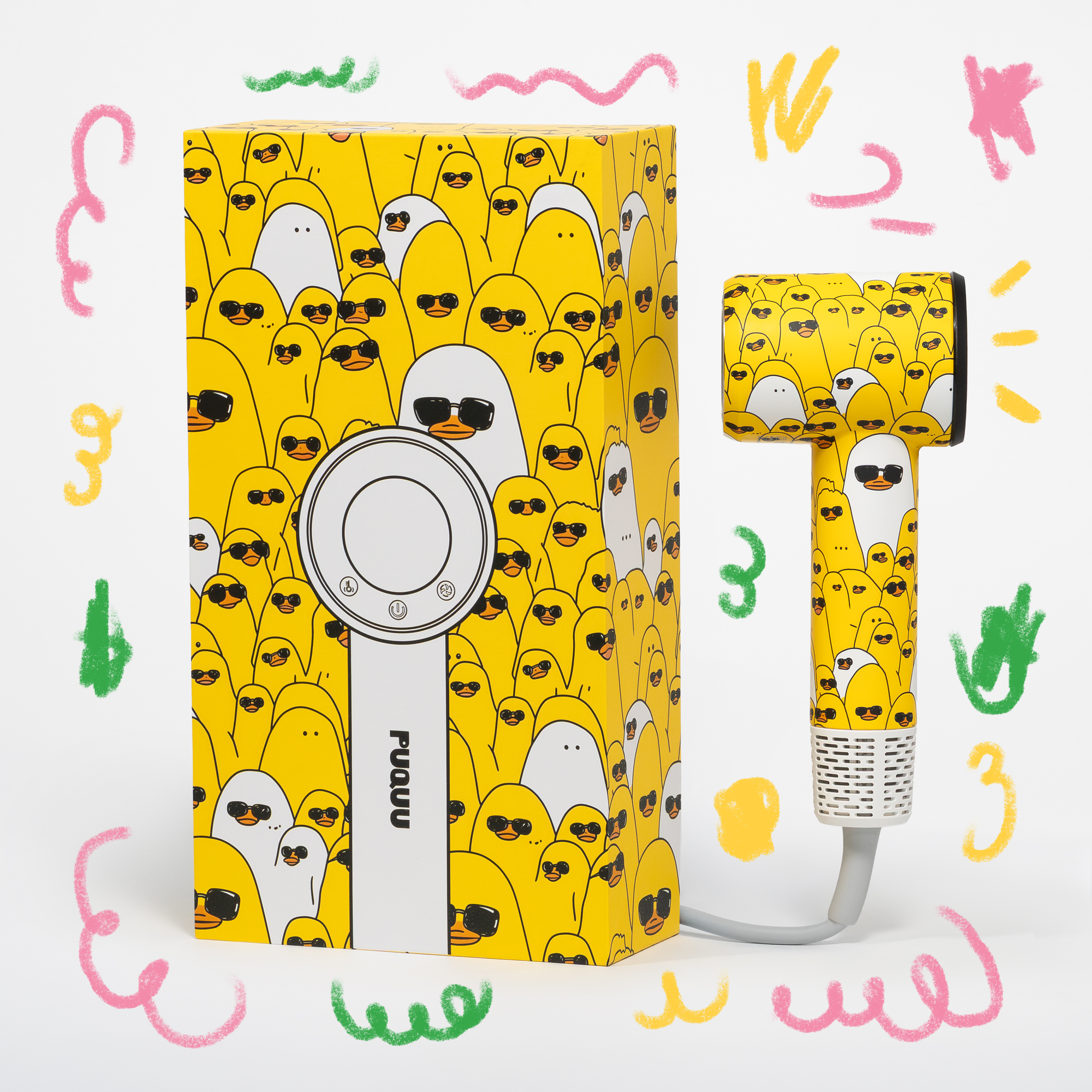 Hairnado Hair Dryer – Quack Squad
