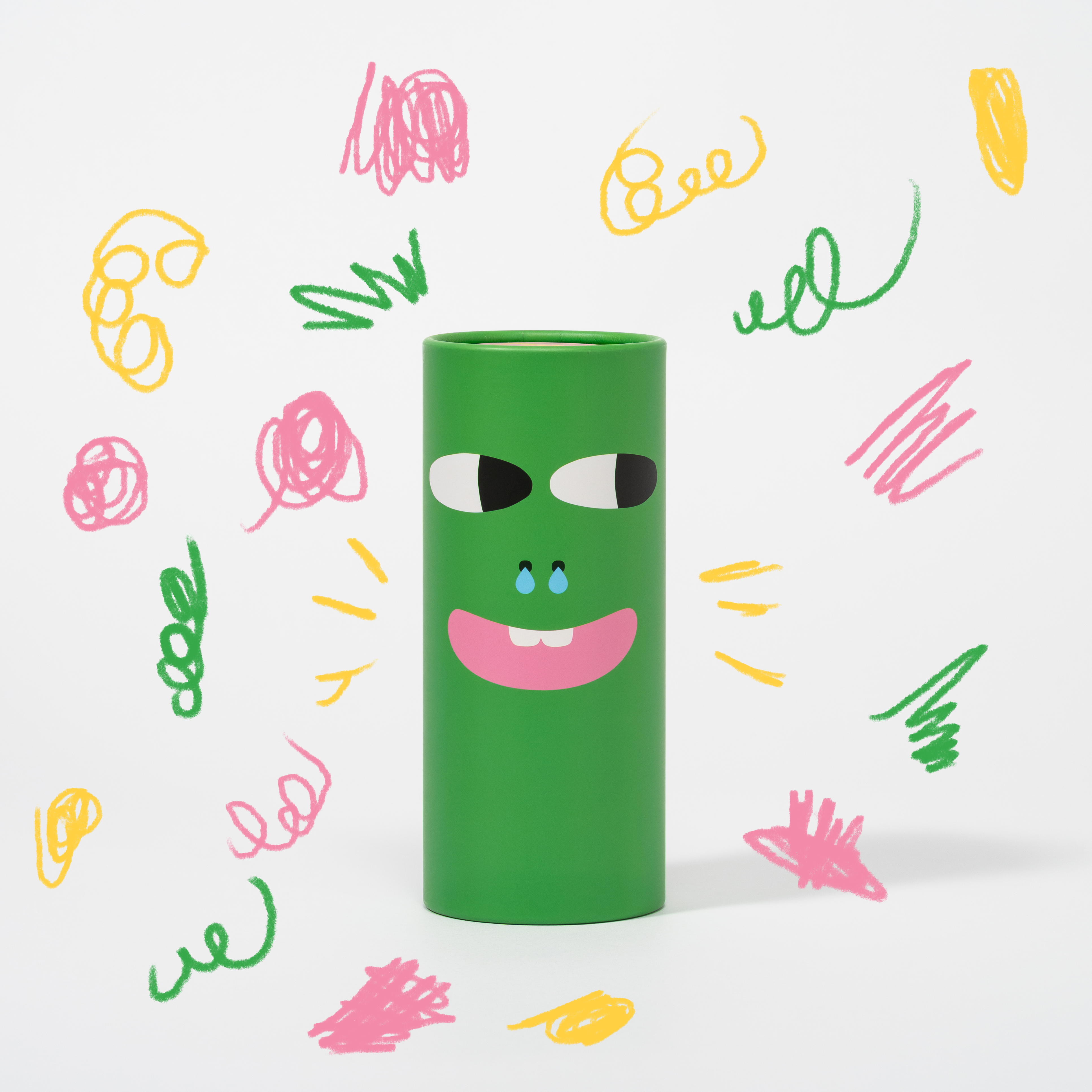 Sneezy Paper Tissues – green