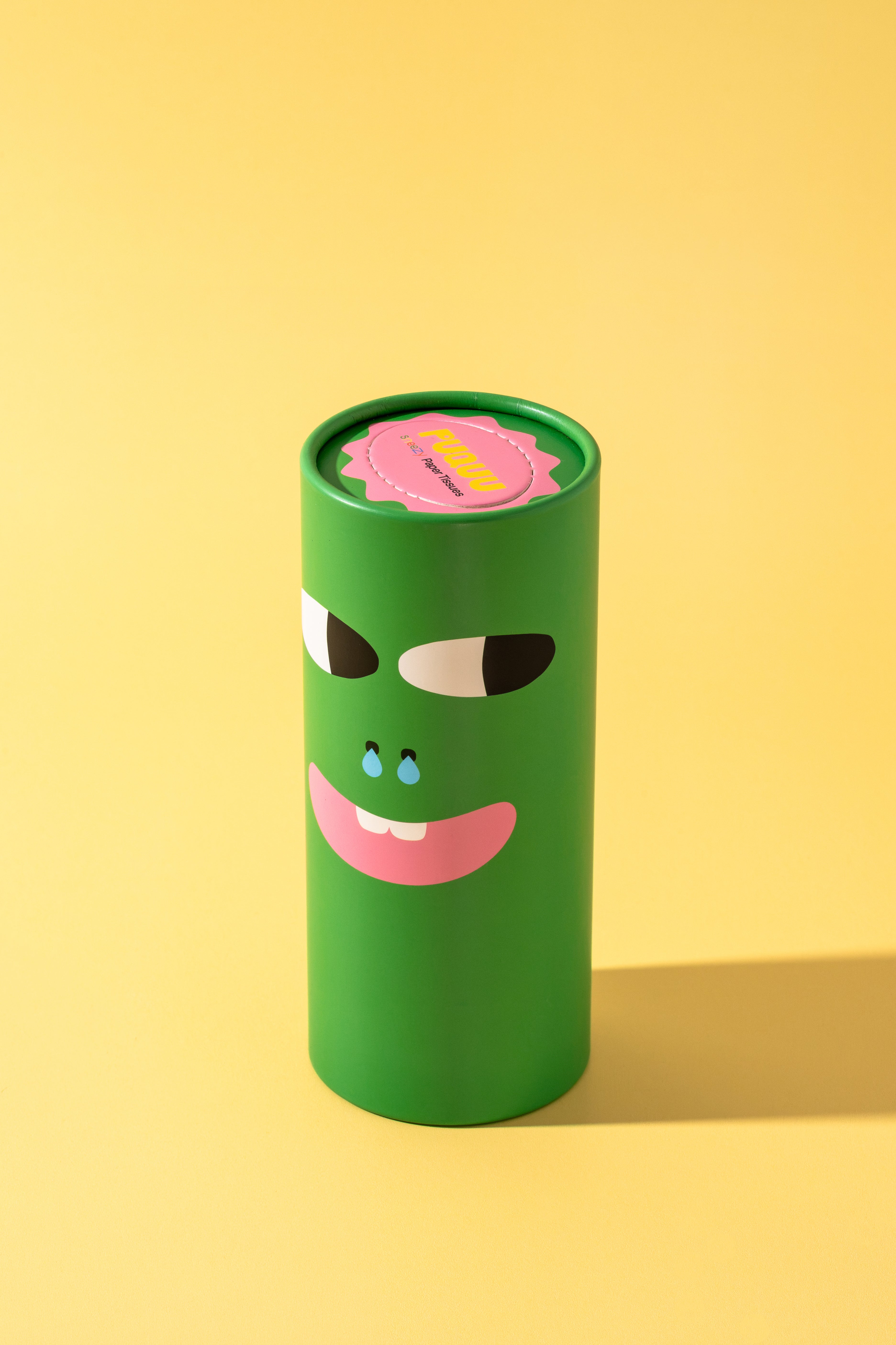 Sneezy Paper Tissues – green