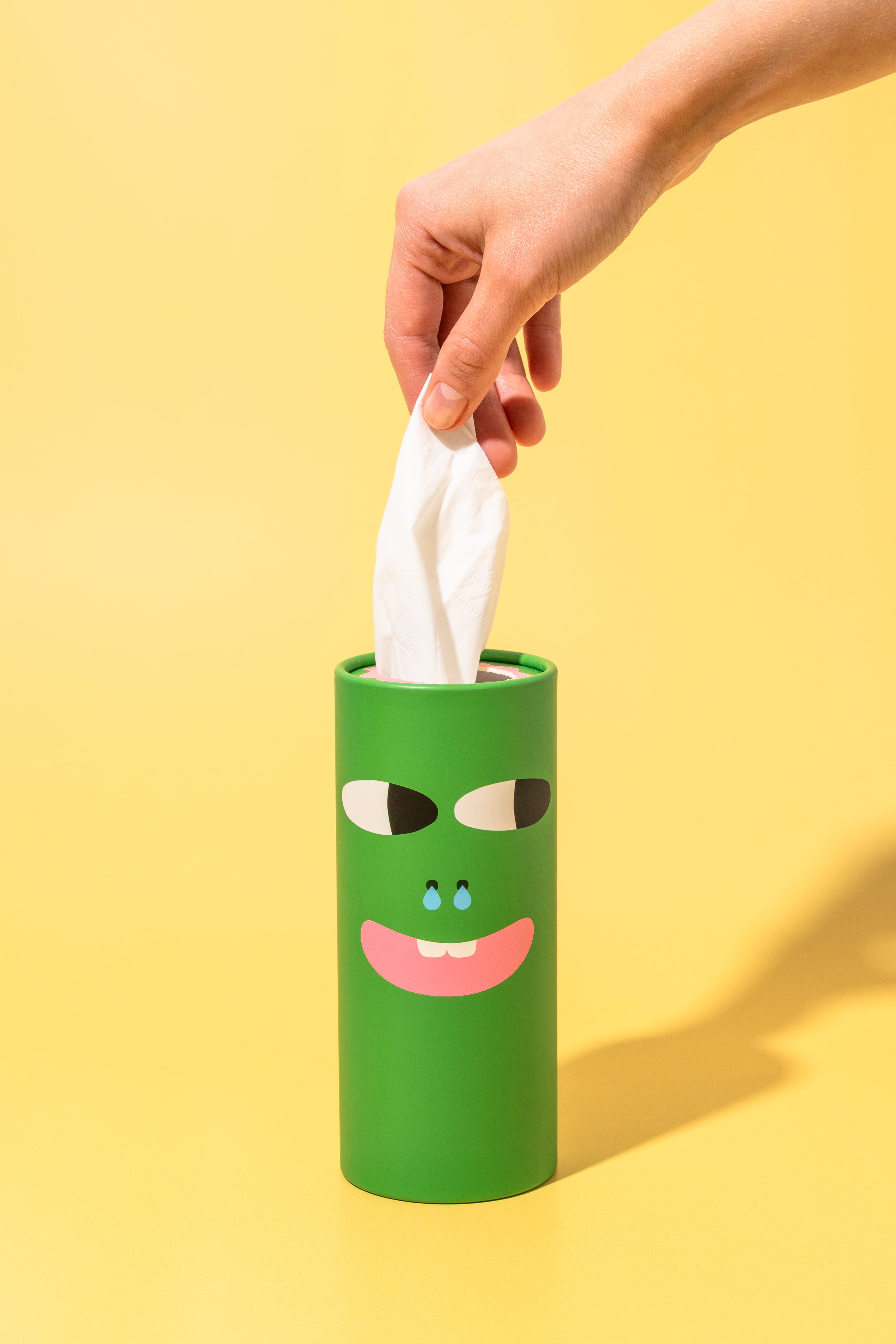 Sneezy Paper Tissues – green