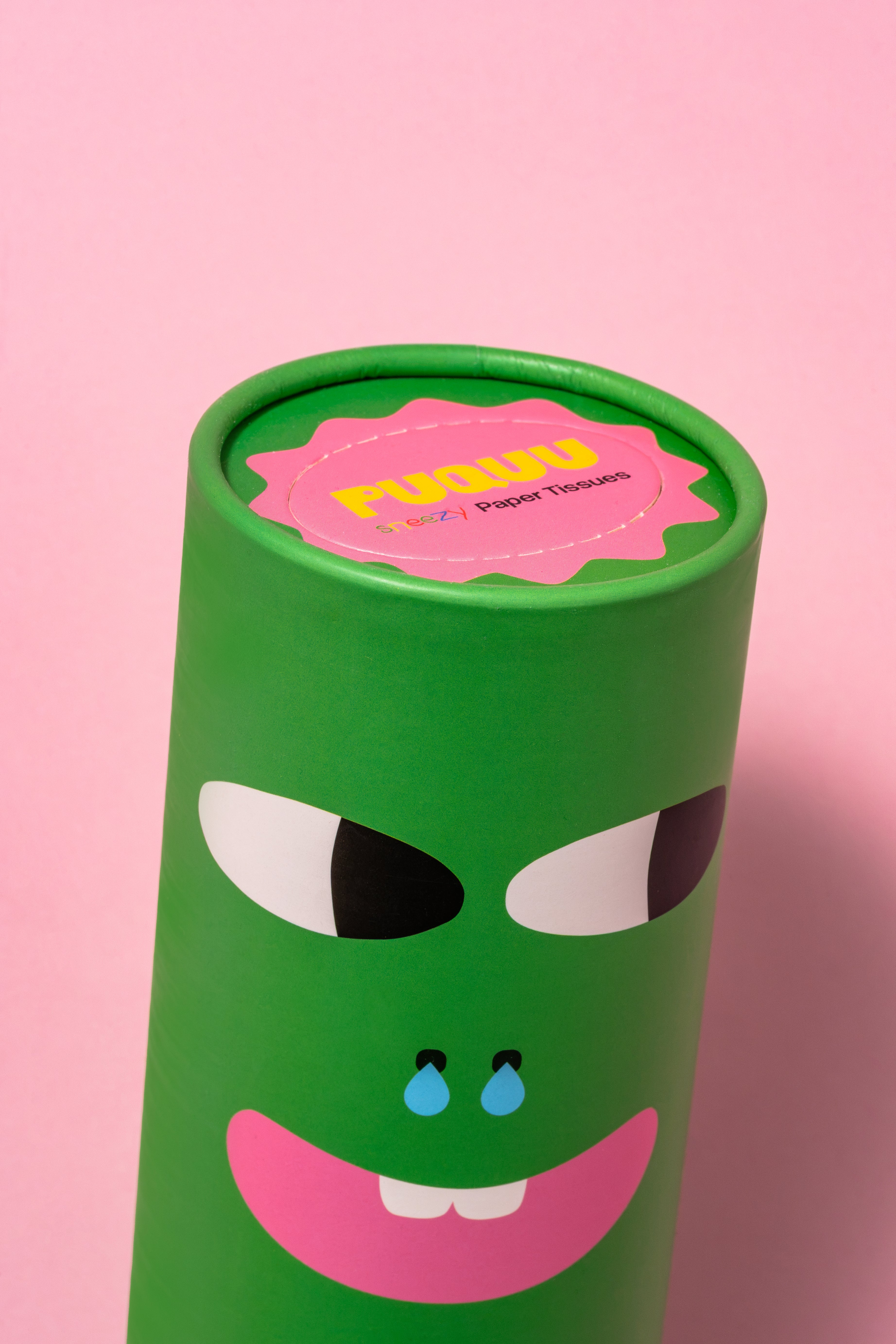 Sneezy Paper Tissues – green