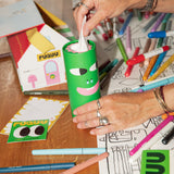 Sneezy Paper Tissues – green