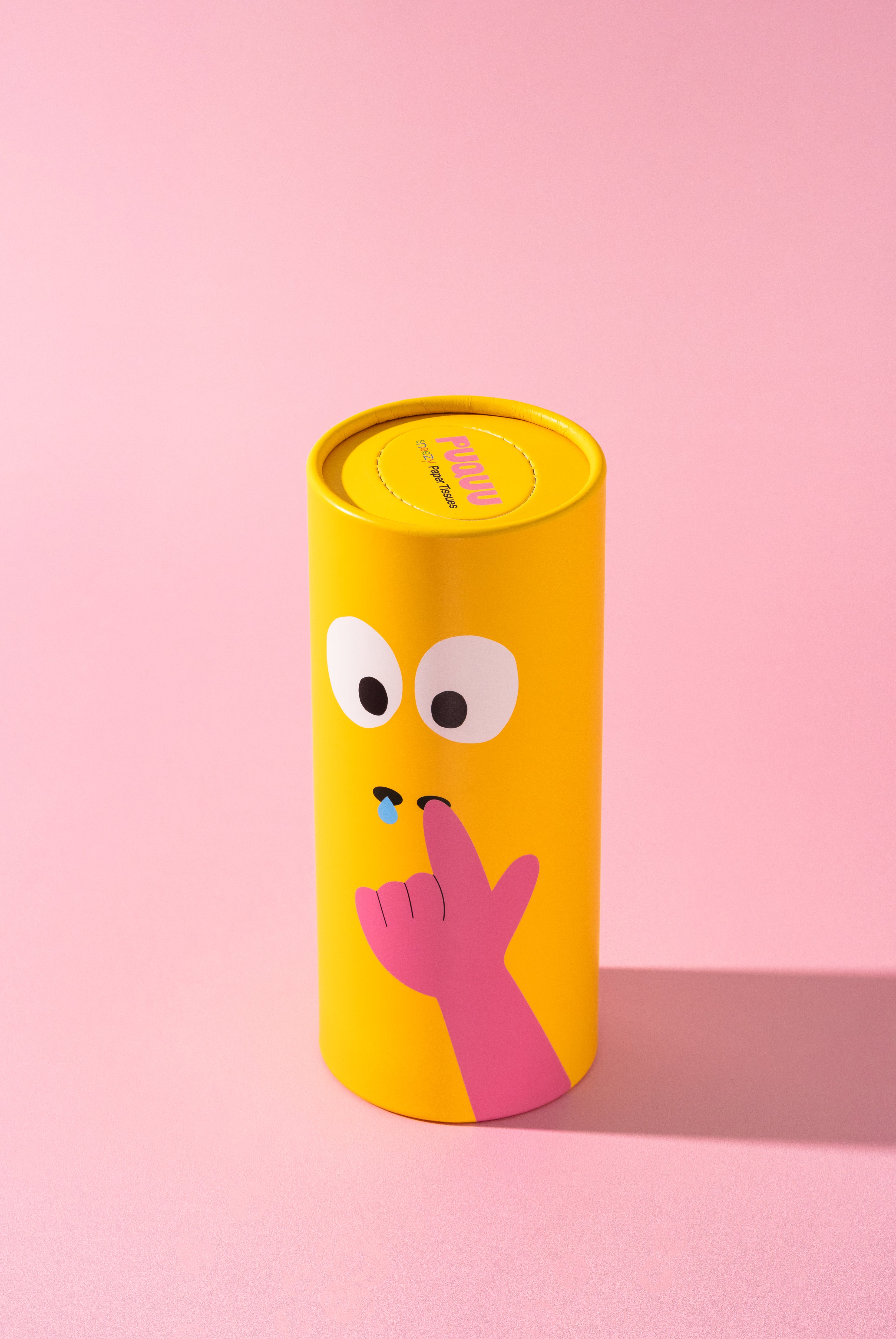 Sneezy Paper Tissues – yellow