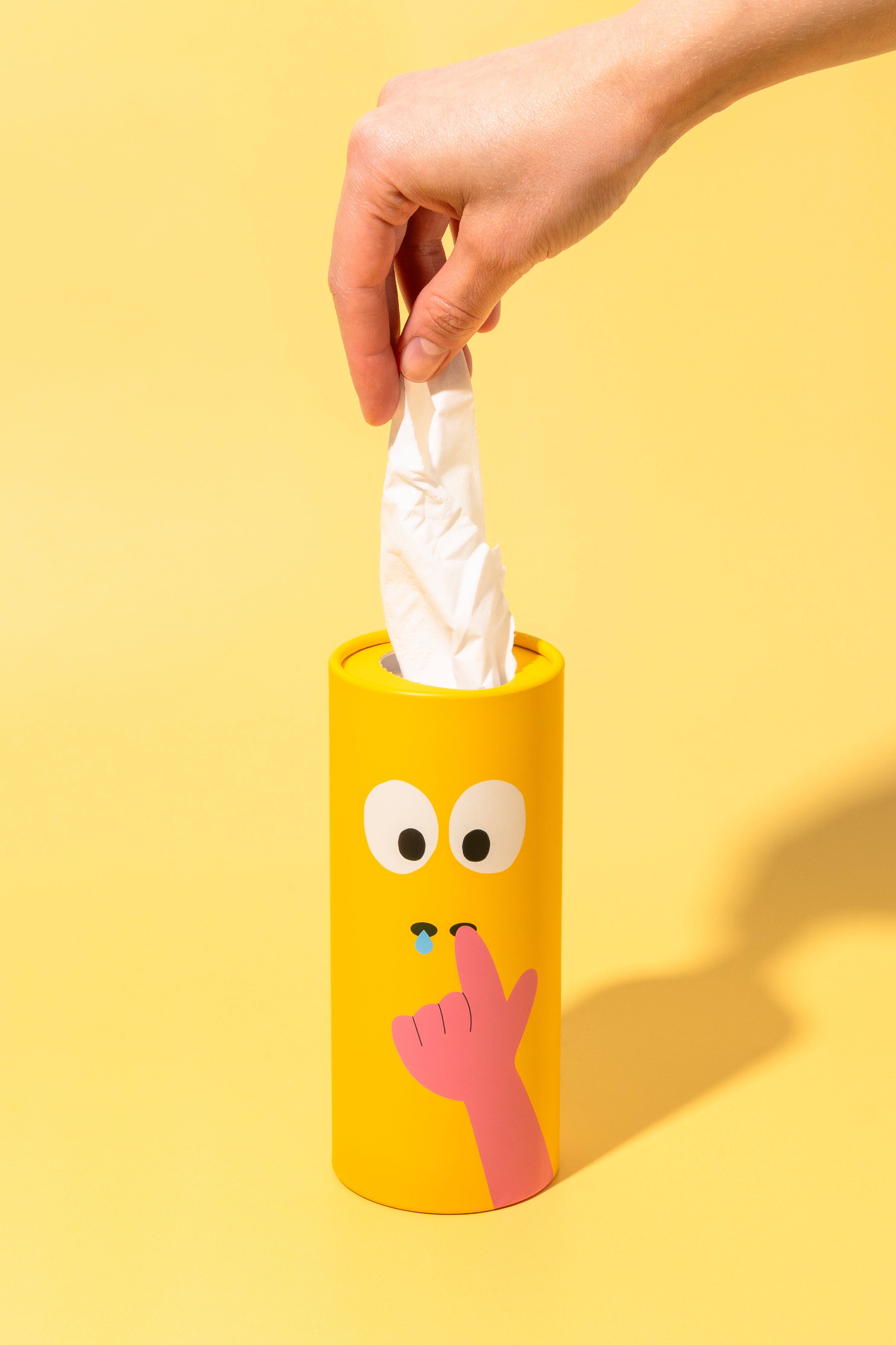 Sneezy Paper Tissues – yellow