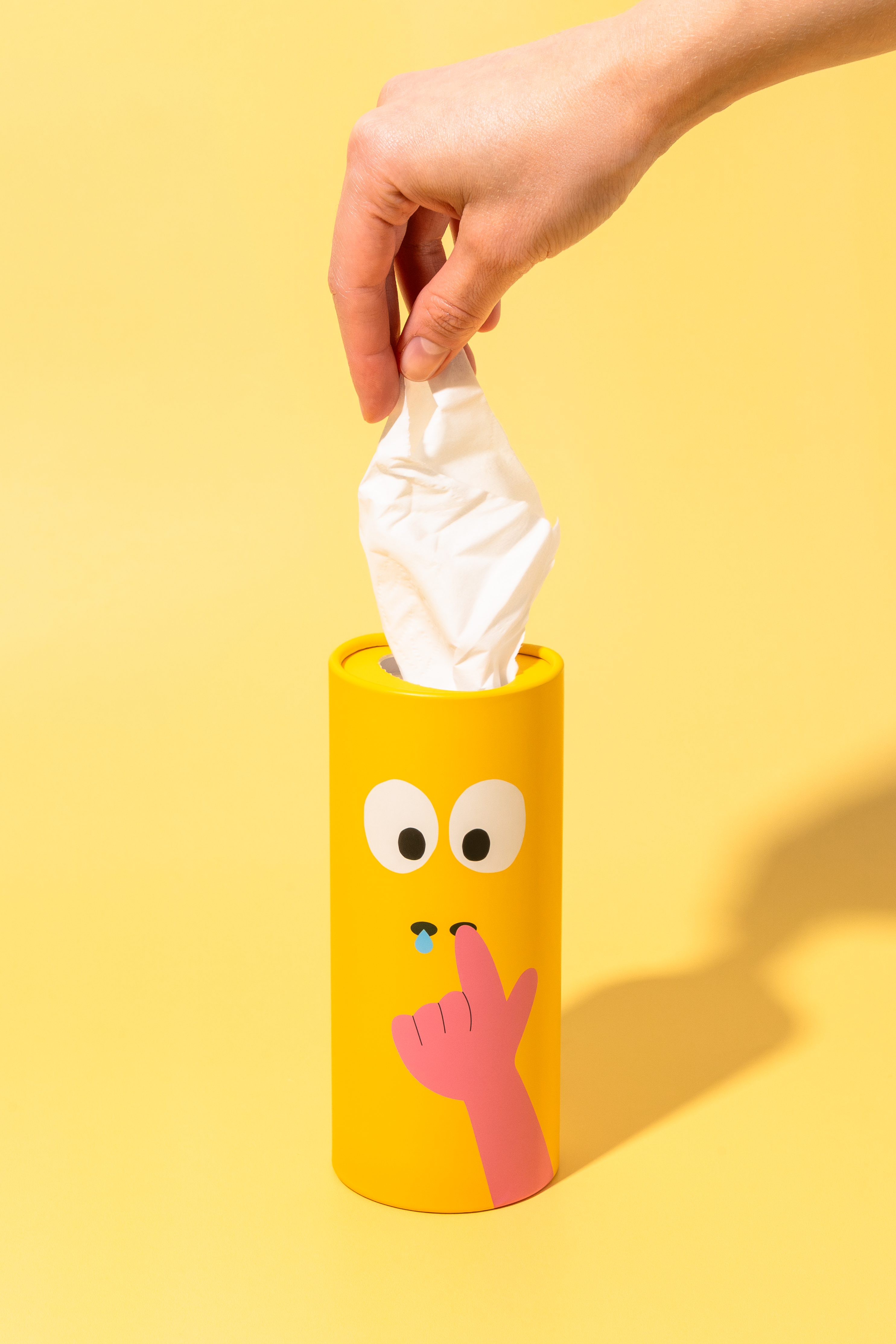 Sneezy Paper Tissues – yellow